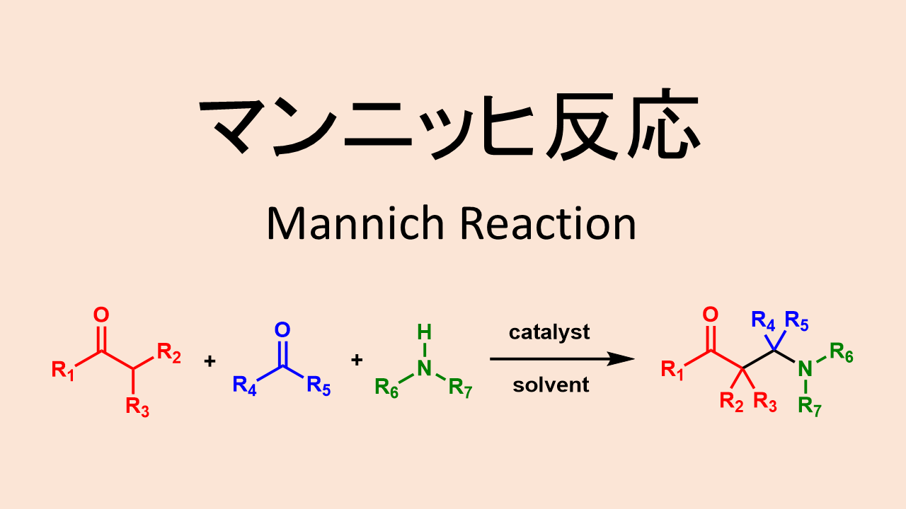 マンニッヒ反応: Mannich Reaction