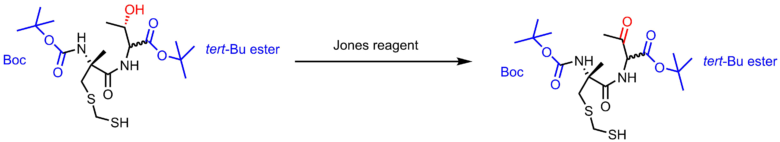 jones酸化の条件例