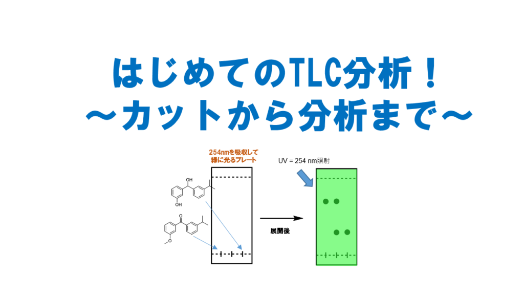 Tlc分析 Tlcのカットからスポット 発色試薬の利用まで実践編 ネットdeカガク