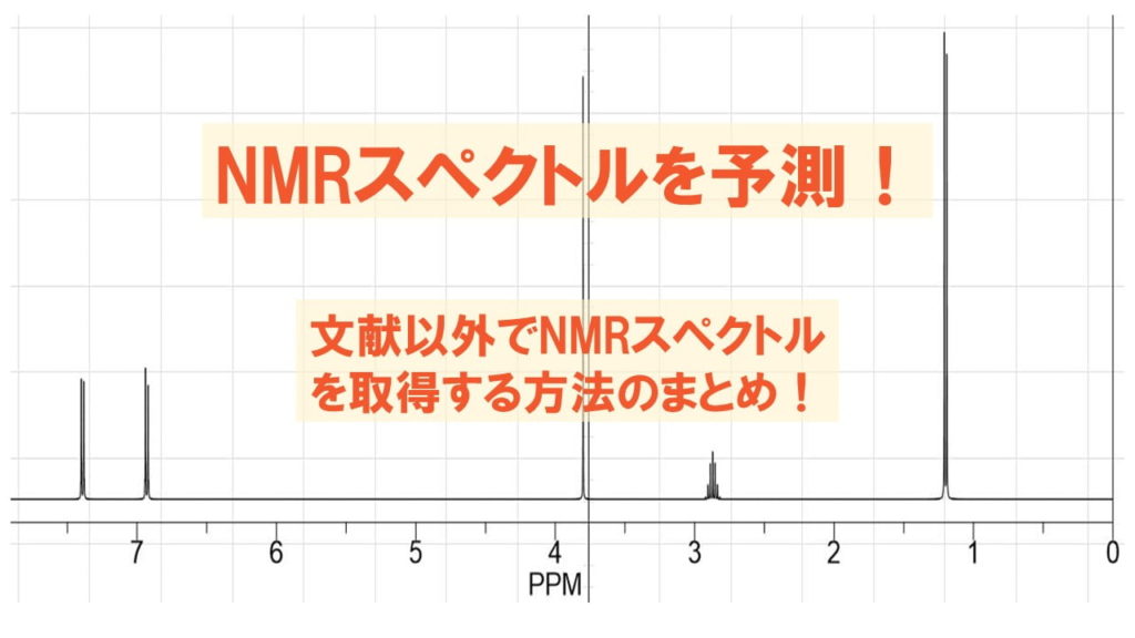 NMRスペクトルの予測方法