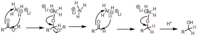 水素化アルミニウムリチウム (LiAlH4、LAH)を用いた還元 ネットdeカガク